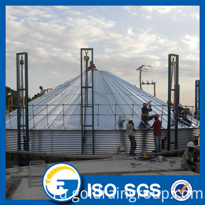 Система аэрации с плоским дном flat bottom silo aeration system
